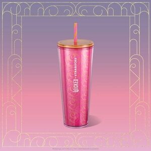 Wicked x Starbucks Glinda Tumbler with Straw
